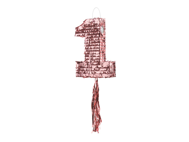 Pinata-Ziffer-1-28.5x40.5x8cm-PartyDeco-Lemina
