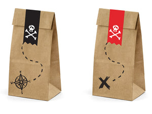 Piraten-Bonbontueten-Kraft-8x18x6cm-PartyDeco-Lemina