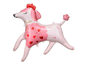 Pudel-Folienluftballon-Mix-119x108cm-PartyDeco-Lemina