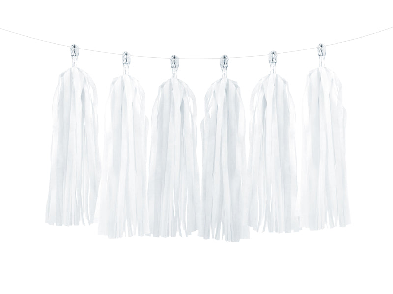 Quasten-Girlande-weiss-PartyDeco-Lemina