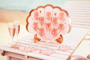 Schnoerkelglasstaender-Muschel-Rosa-43x38cm-PartyDeco-Lemina-2