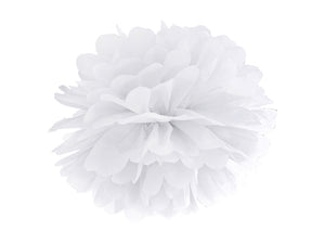 Seidenpapierpompon-in-Weiss-35cm-PartyDeco-Lemina