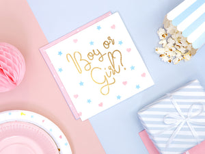 Servietten-Boy-or-Girl-33x33cm-PartyDeco-Lemina-1