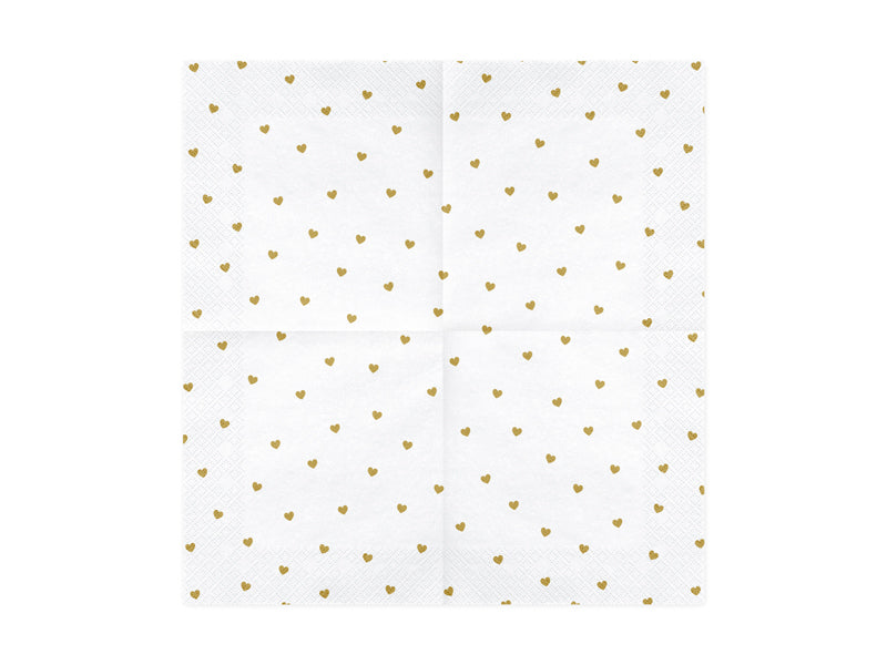 Servietten-Herzen-weiss-33x33cm-PartyDeco-Lemina-1