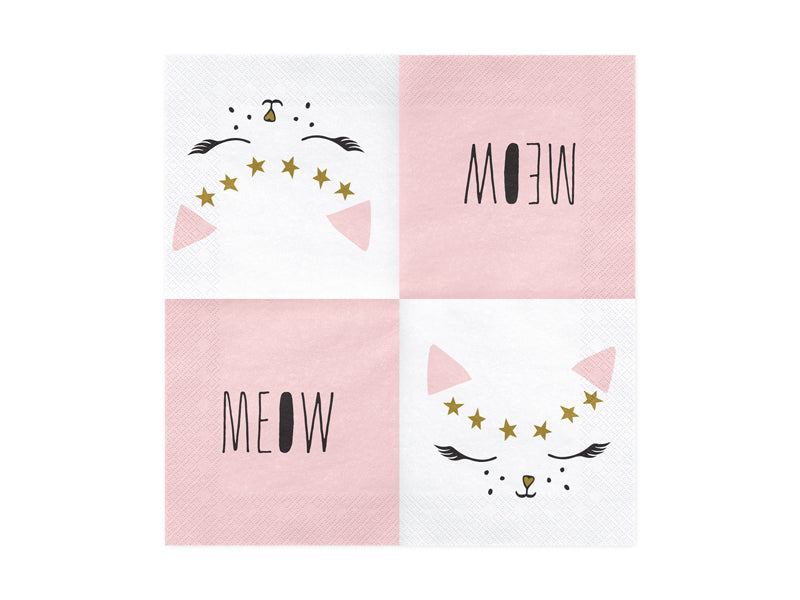 Servietten-Kaetzchen-33x33cm-PartyDeco-Lemina-3