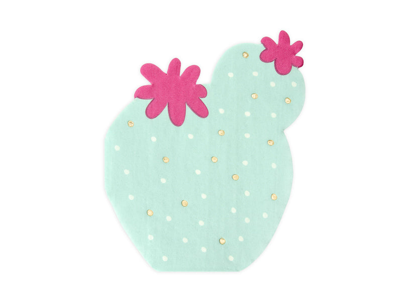 Servietten-Kaktus-Mix-11.5x13.5cm-1-VPE-20-Stk-PartyDeco-Lemina