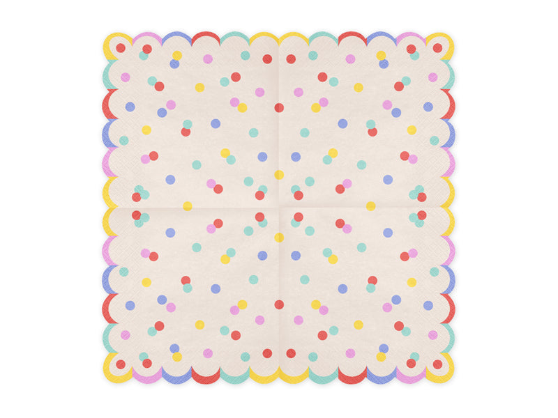 Servietten-Konfetti-33x33-cm-Mix-PartyDeco-Lemina