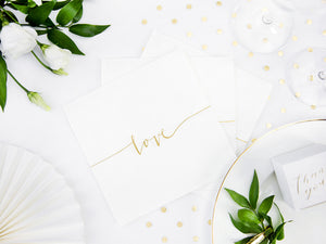 Servietten-Love-gold-33x33cm-PartyDeco-Lemina-1