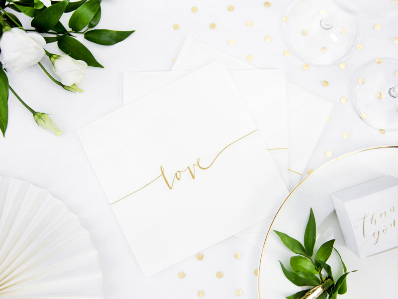 Servietten-Love-gold-33x33cm-PartyDeco-Lemina-1