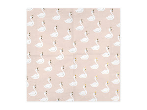 Servietten-Lovely-Swan-33x33cm-PartyDeco-Lemina-1