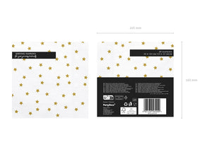 Servietten-Sterne-gold-33x33cm-PartyDeco-Lemina-3