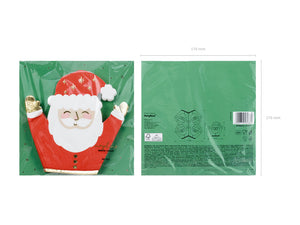 Servietten-Weihnachtsmann-mix-16x15cm-1-VPE-20-Stk-PartyDeco-Lemina-3