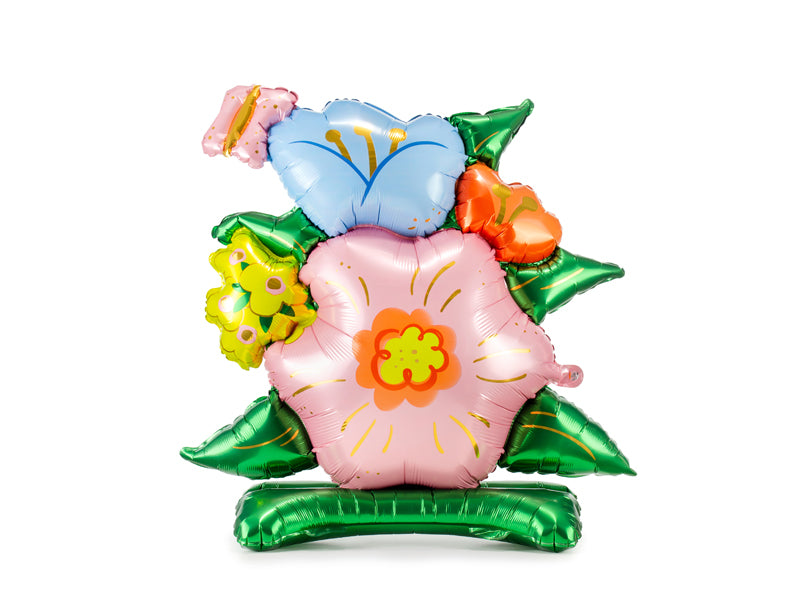 Stehender-Folienballon-Blumen-100x116cm-mix-PartyDeco-Lemina