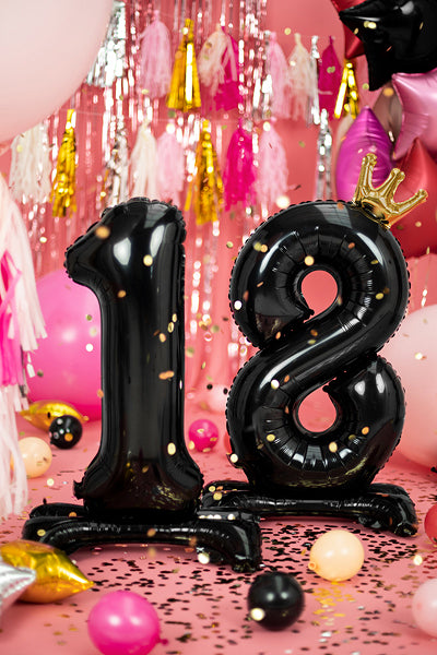 Stehender-Folienballon-Zahl-18-84cm-schwarz-PartyDeco-Lemina-1