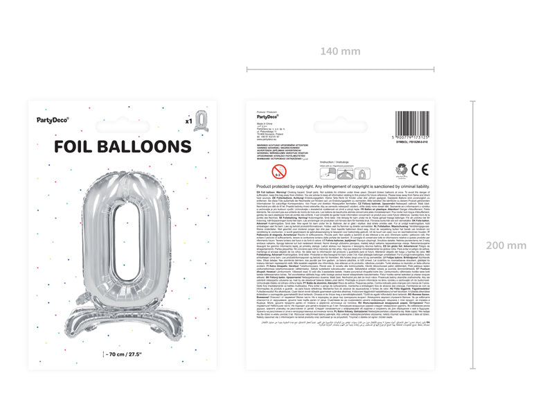 Stehender-Folienballon-Ziffer-0-70cm-silber-PartyDeco-Lemina-2