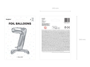 Stehender-Folienballon-Ziffer-7-70cm-silber-PartyDeco-Lemina-125