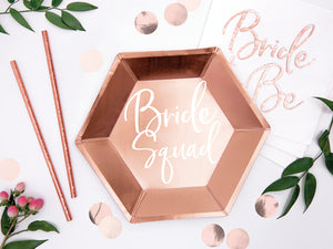 Teller-Bride-Squad-rosegold-23cm-PartyDeco-Lemina-1