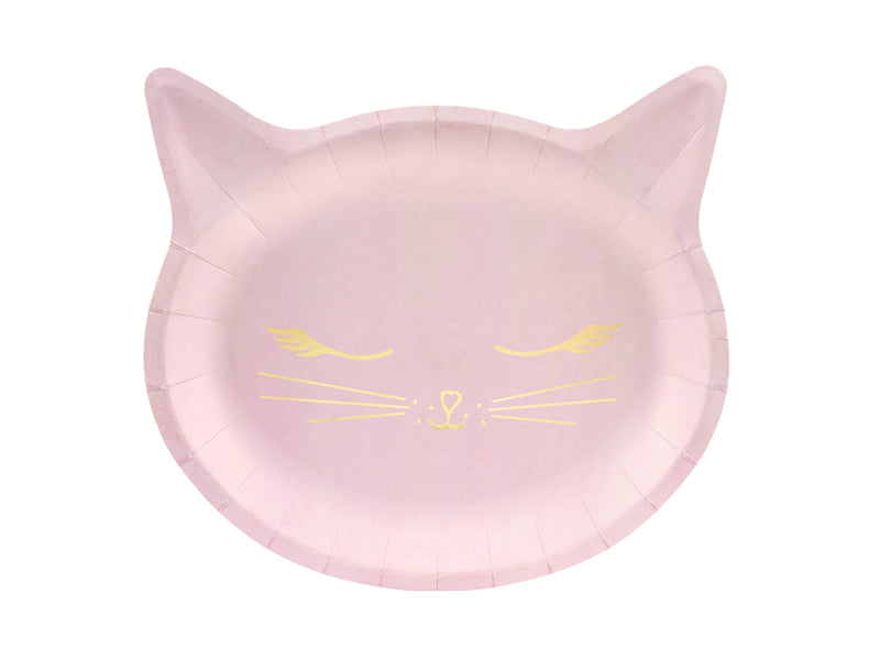 Teller-Kaetzchen-22x20cm-PartyDeco-Lemina