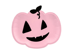Teller-Kuerbis-rosa-25x22cm-1-VPE-6-Stk-PartyDeco-Lemina
