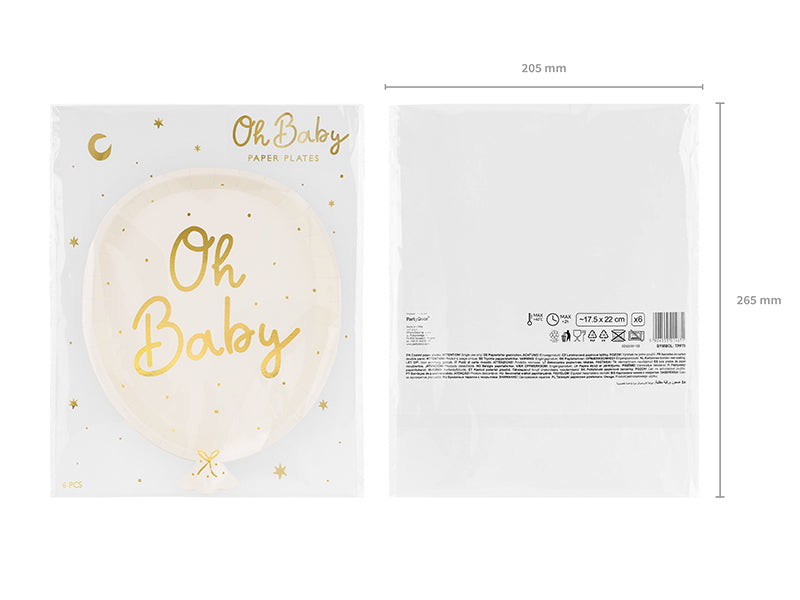 Teller-Oh-Baby-Mix-17.5x22cm-6Stk-PartyDeco-Lemina-3
