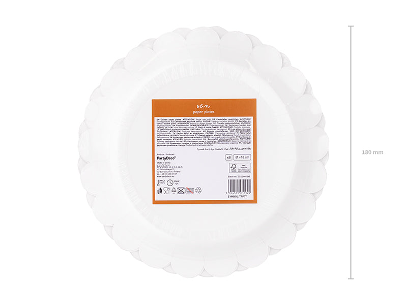 Teller-Sonne-Mix-18cm-6Stk-PartyDeco-Lemina-3