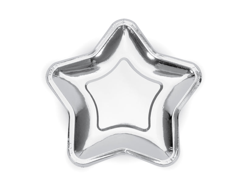 Teller-Stern-silber-PartyDeco-Lemina
