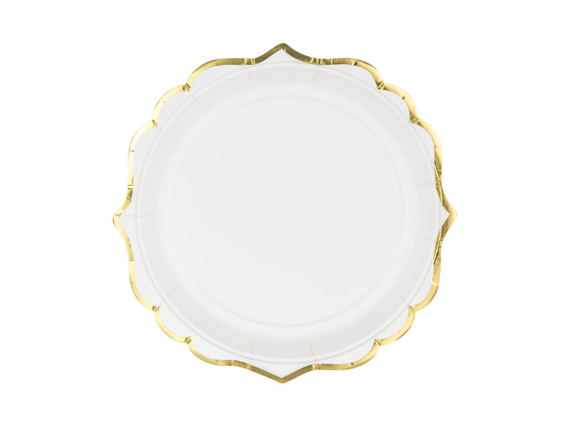 Teller-weiss-18-5cm-PartyDeco-Lemina