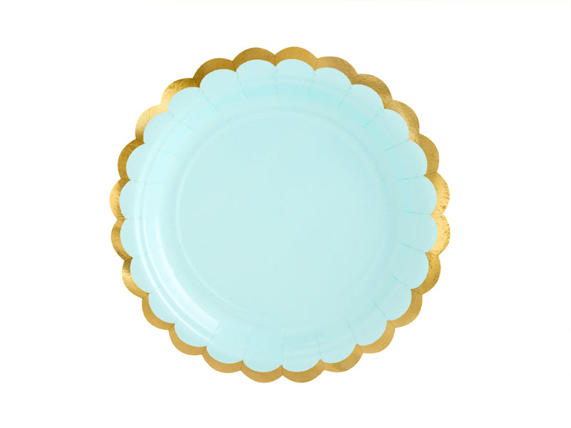 Tischdecke-hellblau-PartyDeco-Lemina
