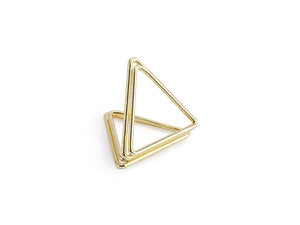 Tischkarten-Staender-Dreiecke-gold-2-3cm-PartyDeco-Lemina
