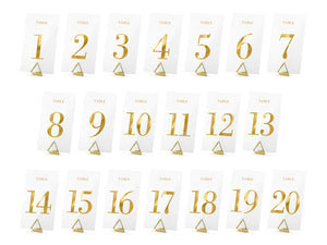 Transparente-Tischnummern-gold-7x12cm-1-VPE-20-Stk-PartyDeco-Lemina-1