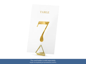 Transparente-Tischnummern-gold-7x12cm-1-VPE-20-Stk-PartyDeco-Lemina