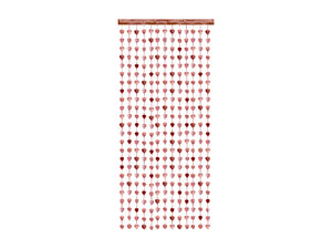 Vorhang-Girlande-Herz-Rosegold-100x245cm-PartyDeco-Lemina