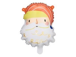 Weihnachtsmann-Folienballon-Mix-26x31cm-1-VPE-5-Stk-PartyDeco-Lemina