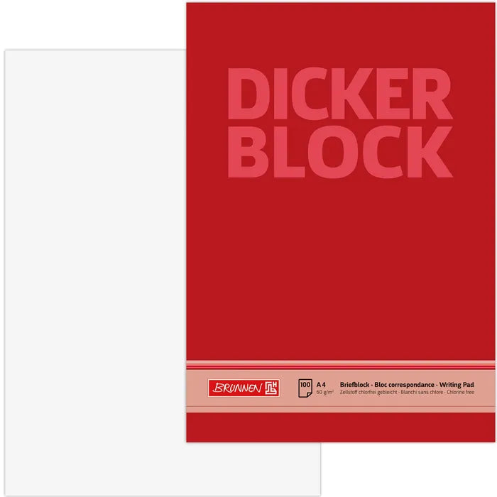 brunnen-briefblock-der-dicke-block-a4-blanko-lemina
