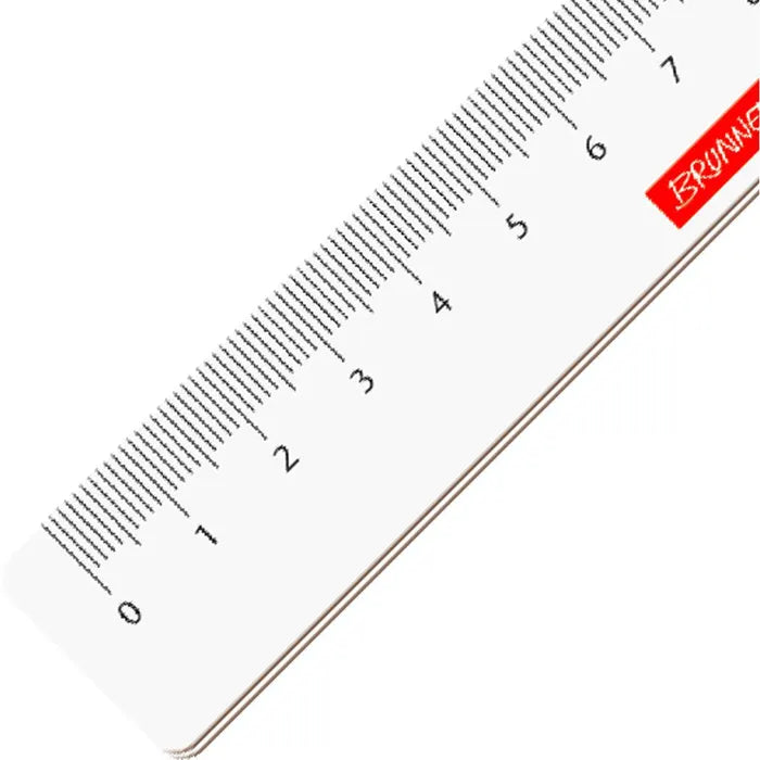 brunnen-lineal-16cm-glasklar