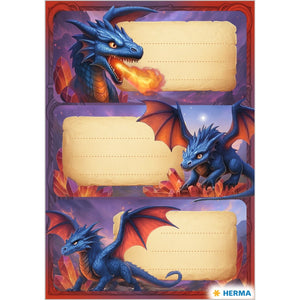 buchetiketten-sticker-drachen-9-stueck-herma-lemina-0