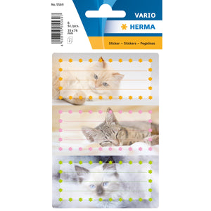 buchetiketten-sticker-katzen-6-stueck-herma-lemina