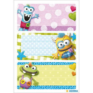 buchetiketten-sticker-kleine-monster-9-stueck-herma-lemina-0