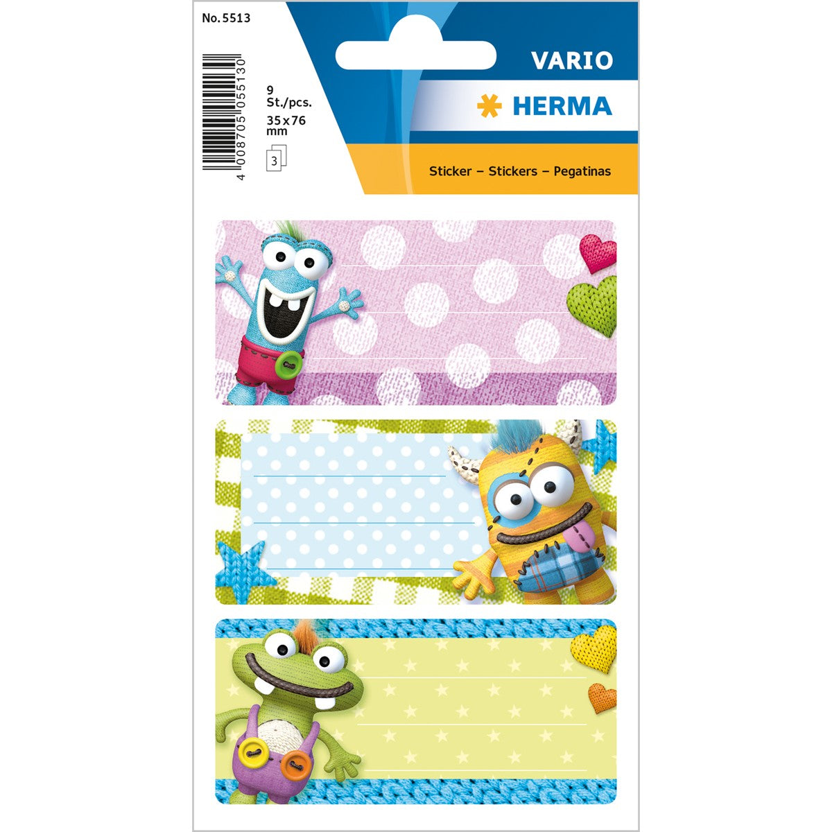 buchetiketten-sticker-kleine-monster-9-stueck-herma-lemina