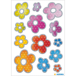 decor-sticker-blumen-mit-silberpraegung-herma-0