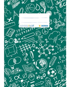 heftschoner-schoolydoo-din-a5-gruen-herma-lemina