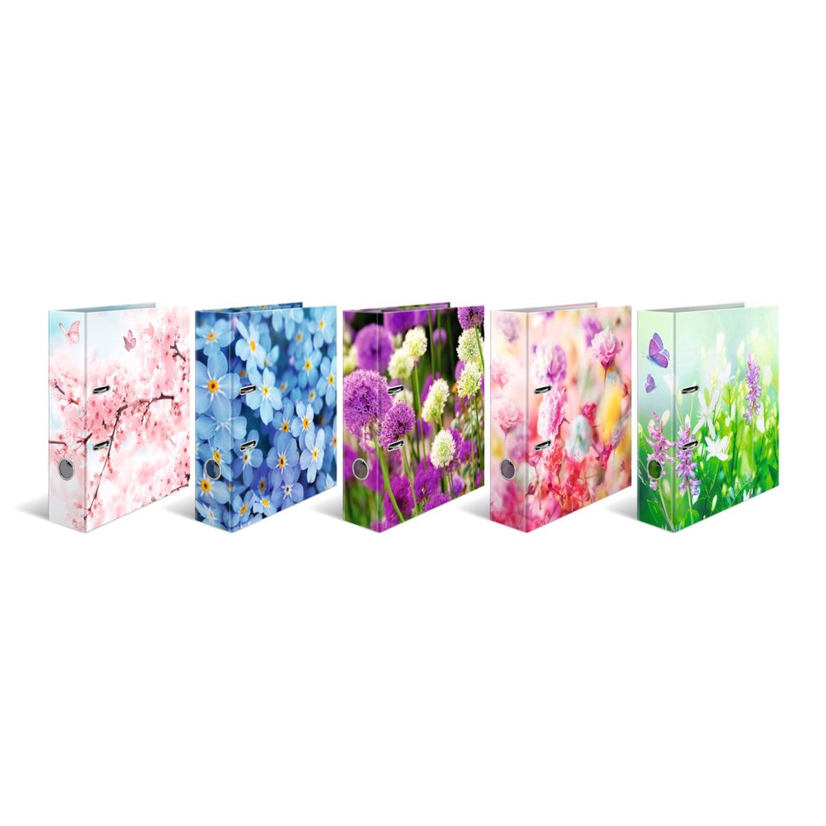 motiv-ordner-set-flowers-10er-sortiment-herma-lemina-0