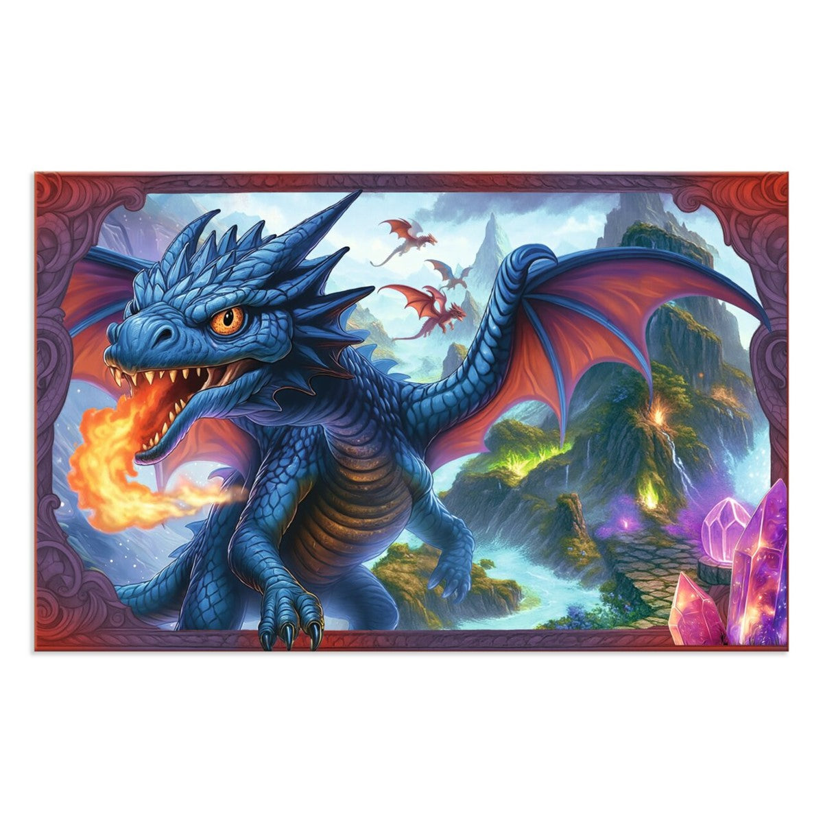 schreibtischunterlage-drachen-herma-0