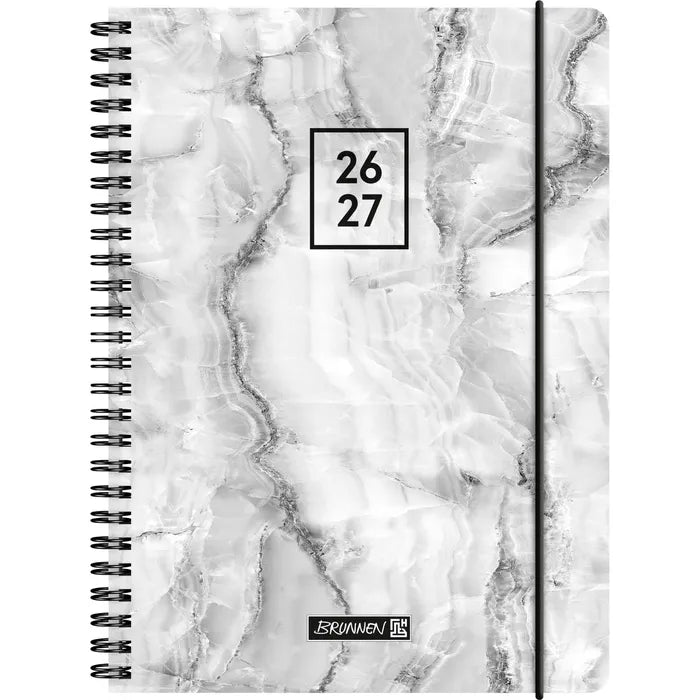 schuelerkalender-a5-grey-marble-schuljahr-2026-2027-brunnen-lemina