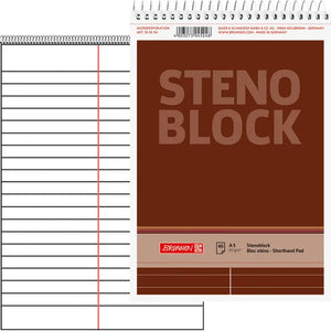stenoblock-din-a5-liniert-brunnen-lemina
