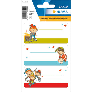 vario-schuletiketten-funny-friends-herma
