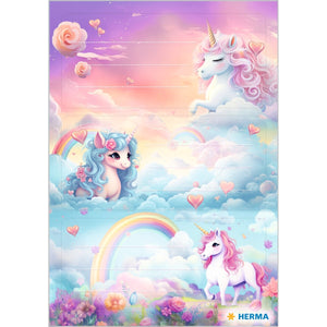 vario-schuletiketten-happy-unicorns-herma-0