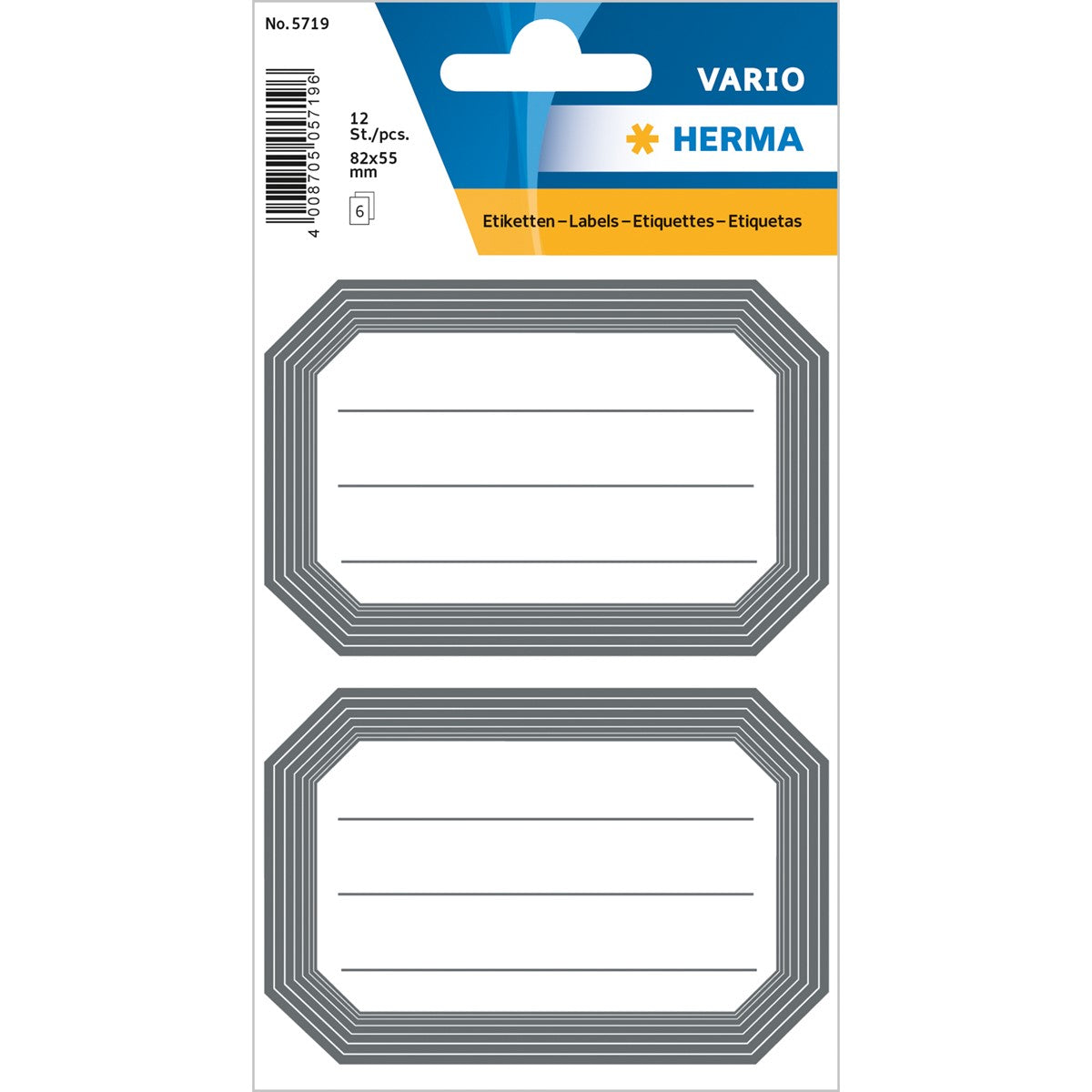 vario-schuletiketten-liniert-grau-16-stueck-herma-lemina