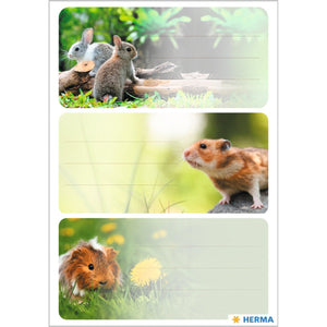 vario-schuletiketten-nagetiere-16-stueck-herma-lemina-0