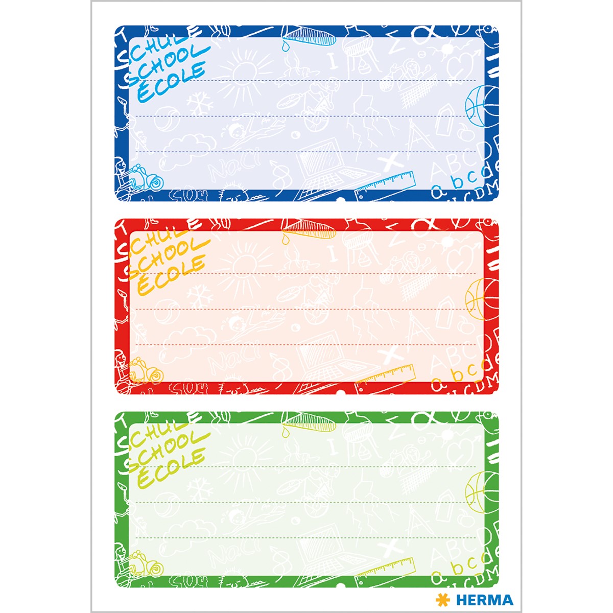 vario-schuletiketten-schoolydoo-16-stueck-herma-lemina-0